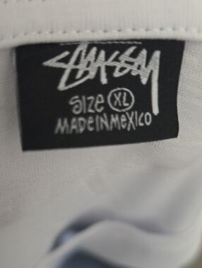 Stüssy White Metal Heads Tee - Size XL